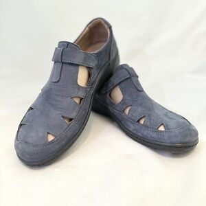 David Tate Womens Catania - Denim Nubuck - Size 10